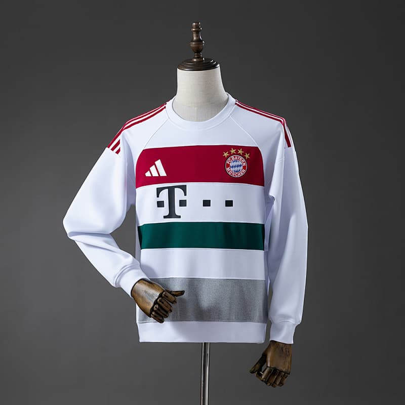 Bayern Munich Long Sleeve Sweatshirt 2025/26