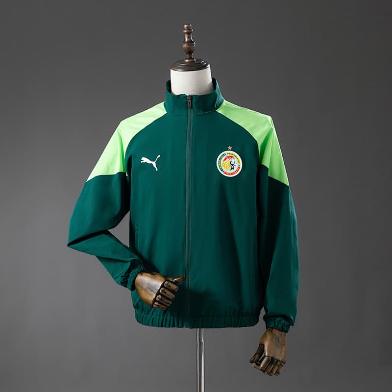 Senegal Jacket 2026 - Dark Green/Light Green