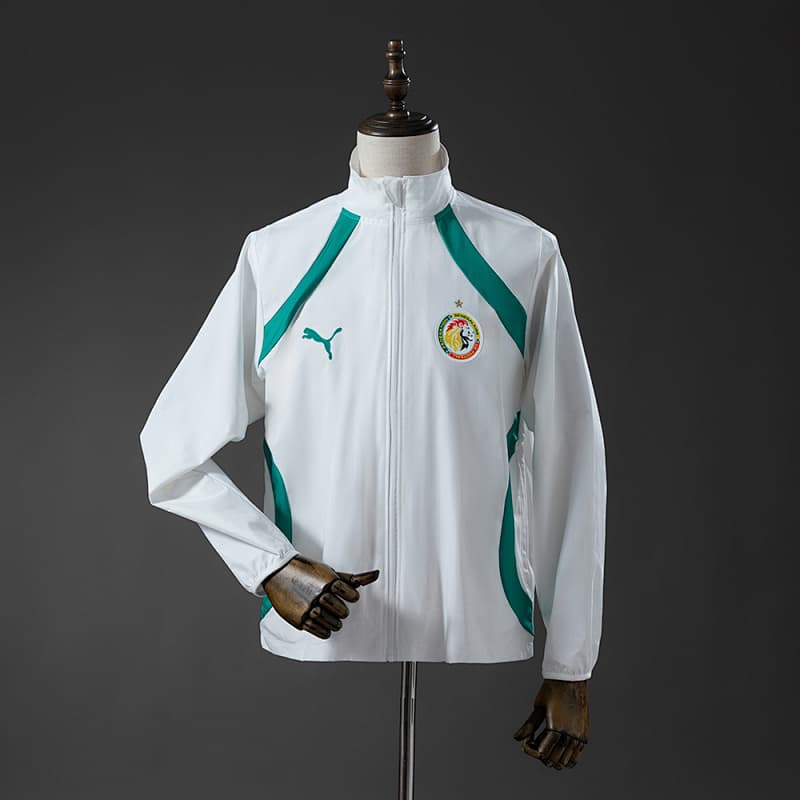 Senegal Jacket 2026 - White/Green