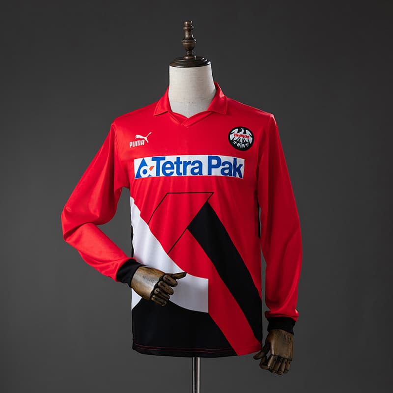 Eintracht Frankfurt Home Long Sleeve Jersey 1993/95