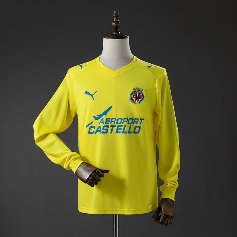 Villarreal Home Long Sleeve Jersey 2008/09