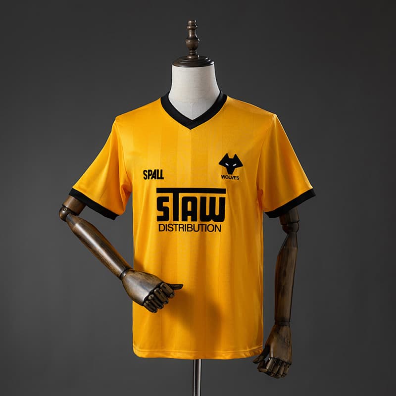 Wolverhampton Wanderers Home Retro Jersey 1986/87