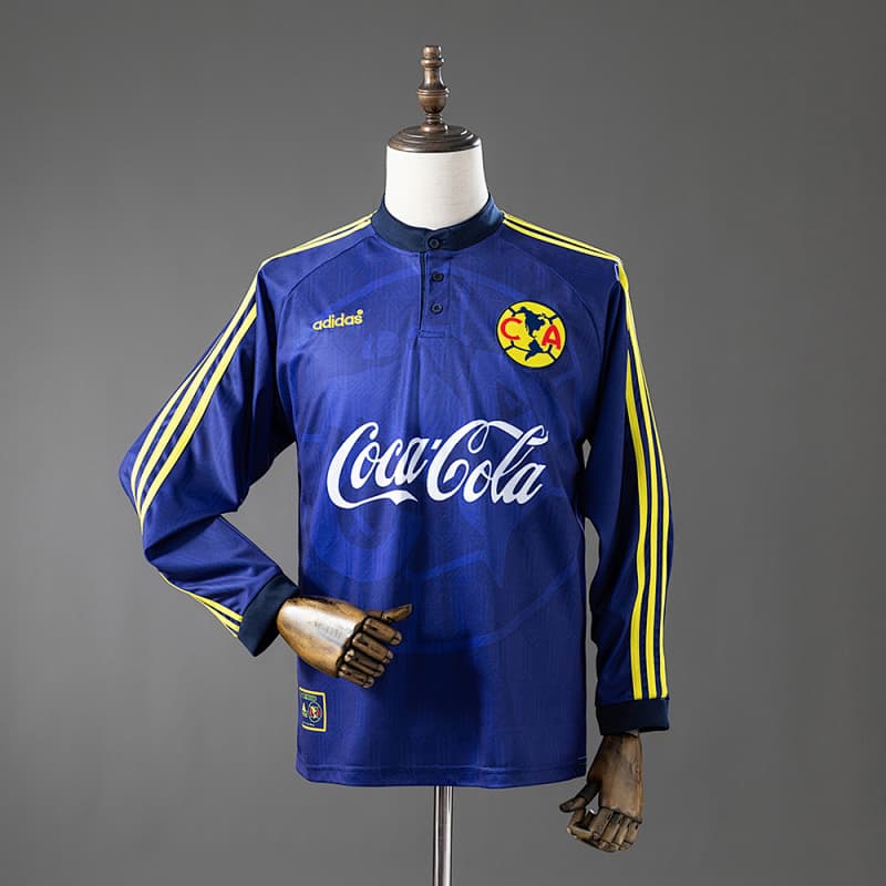 Club America Away Long Sleeve Retro Jersey 1997/98