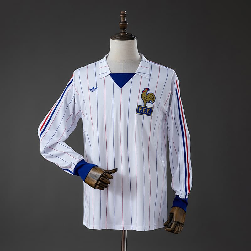 France Away Long Sleeve Jersey 1980/82