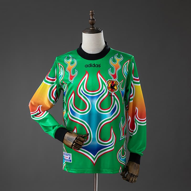 Japan Goalkeeper Long Sleeve Jersey 1998