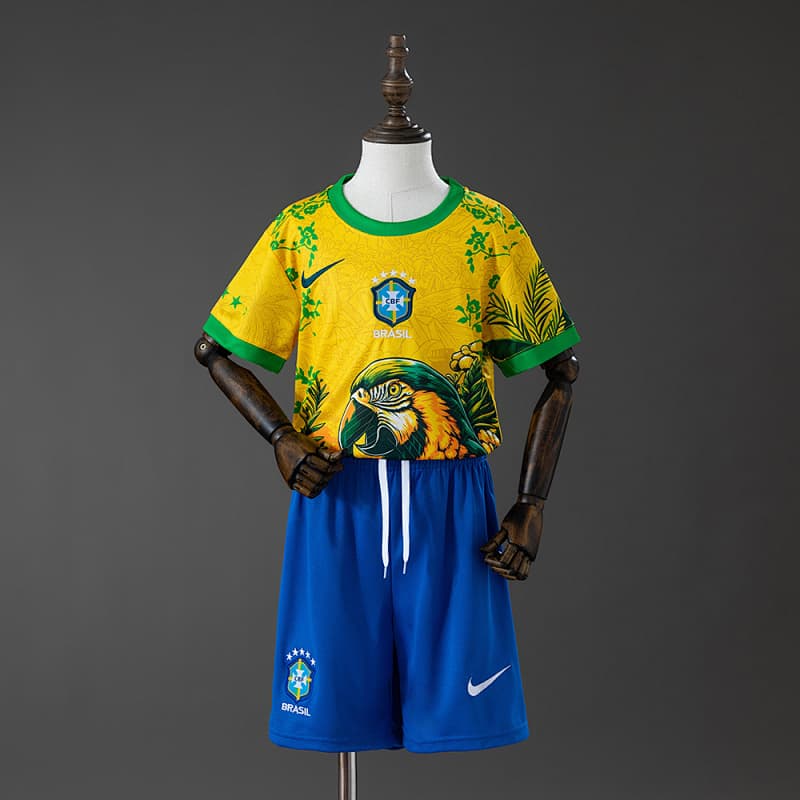 Brazil Macaw Yellow Kids Concept Kit 2026/27