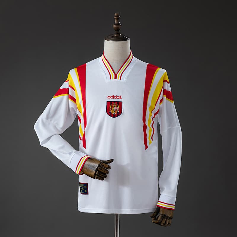 Spain Away Long Sleeve Jersey 1996