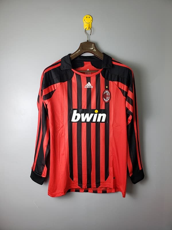 AC Milan Home Long Sleeve Jersey 2008/09