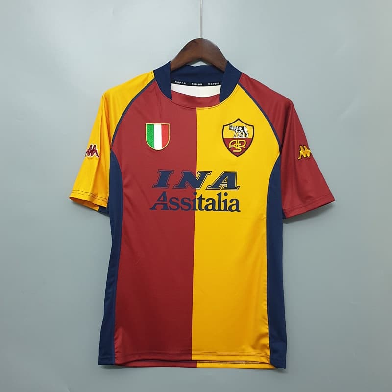 AS Roma Home Jersey 2001/02