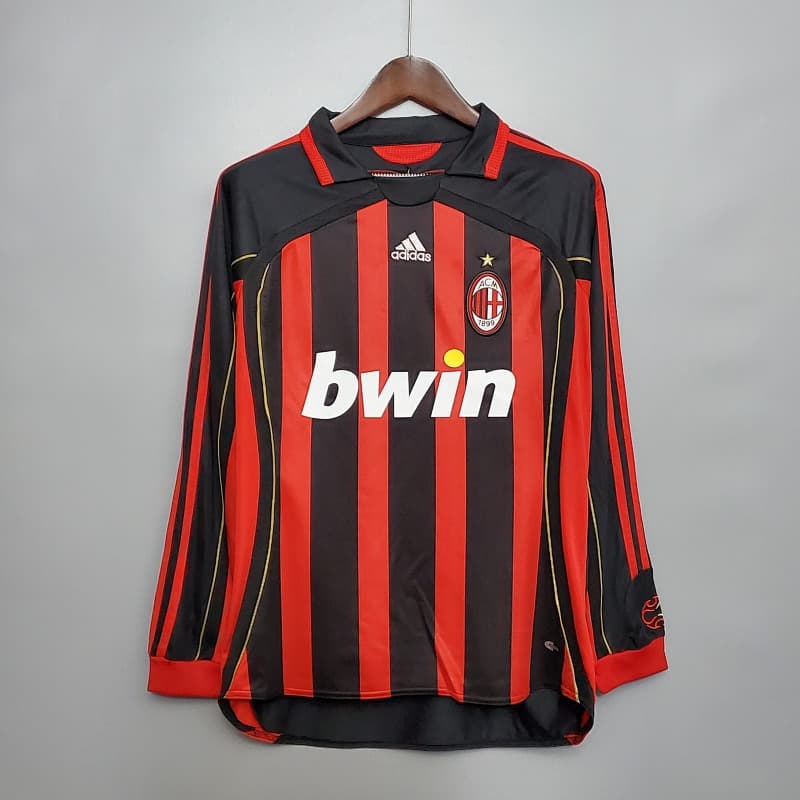AC Milan Home Long Sleeve Jersey 2006/07