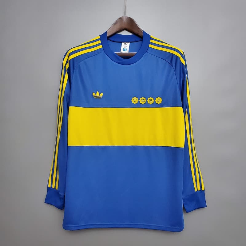 Boca Juniors Home Long Sleeve Jersey 1981
