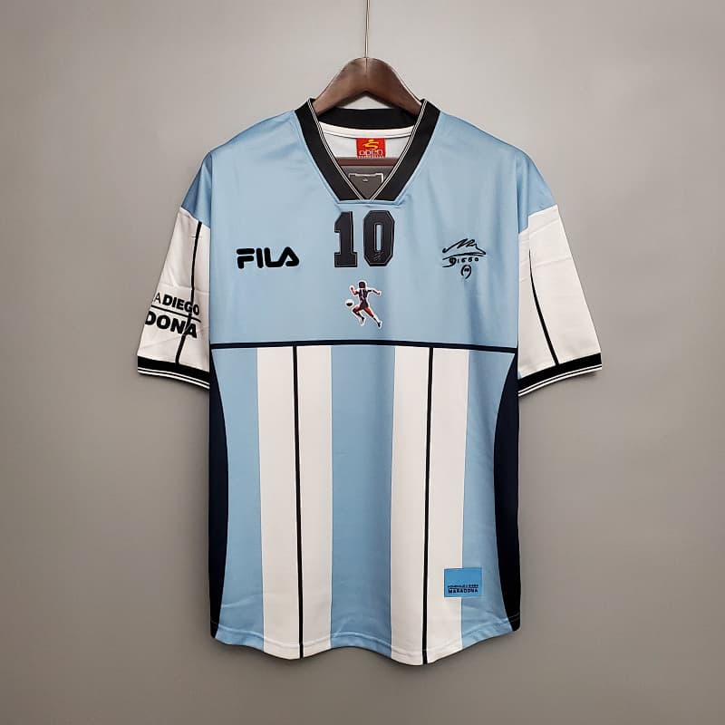 Argentina Maradona Commemorative Jersey 2001