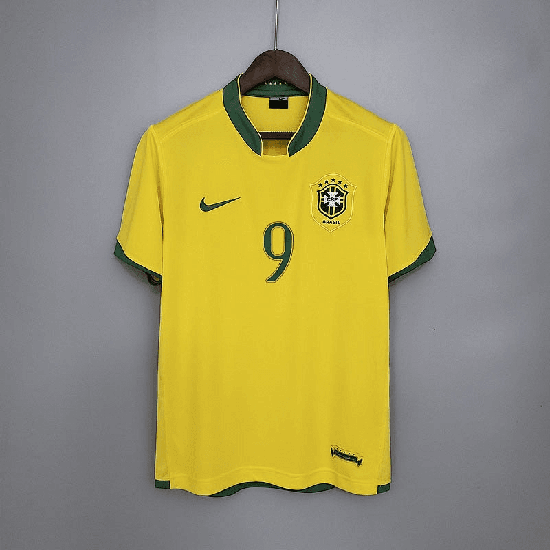 Brazil Home Retro Jersey 2006