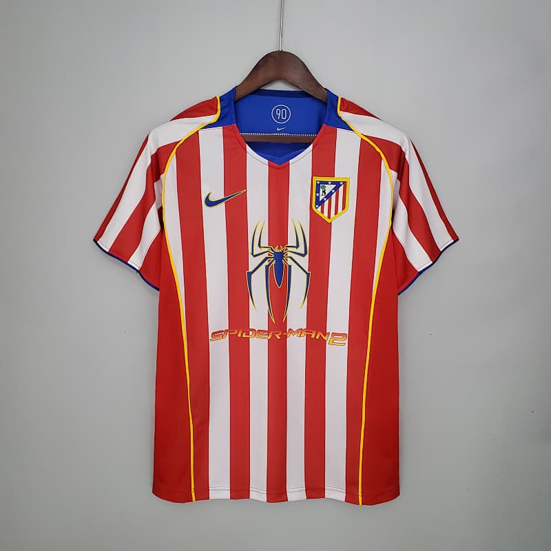Atletico Madrid Spider-Man 2 Concept Kit 2004/05 - Red/White/Blue