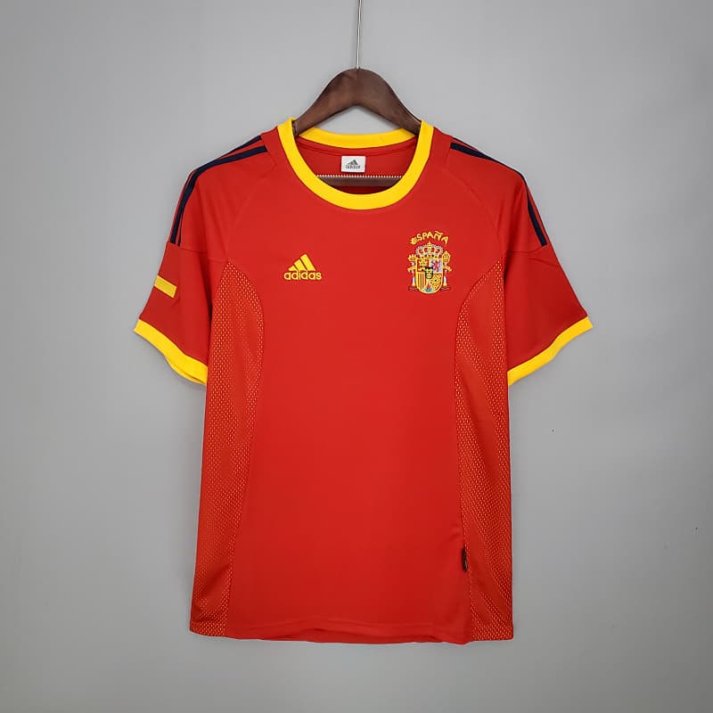 Spain Home Jersey 2002
