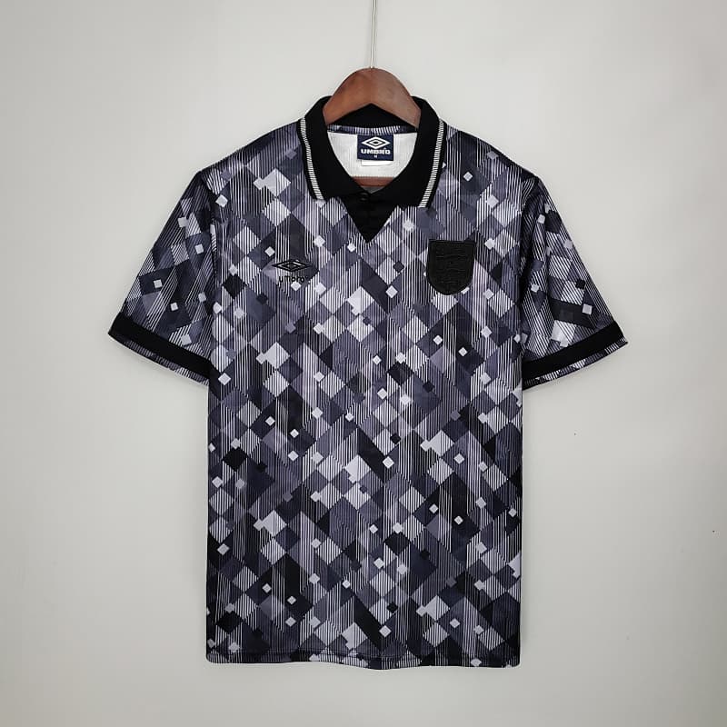 England Away Retro Jersey 1990