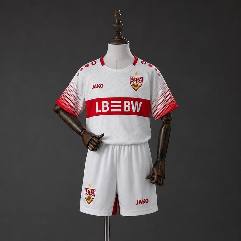 VfB Stuttgart Home Kids Jersey 2026/27