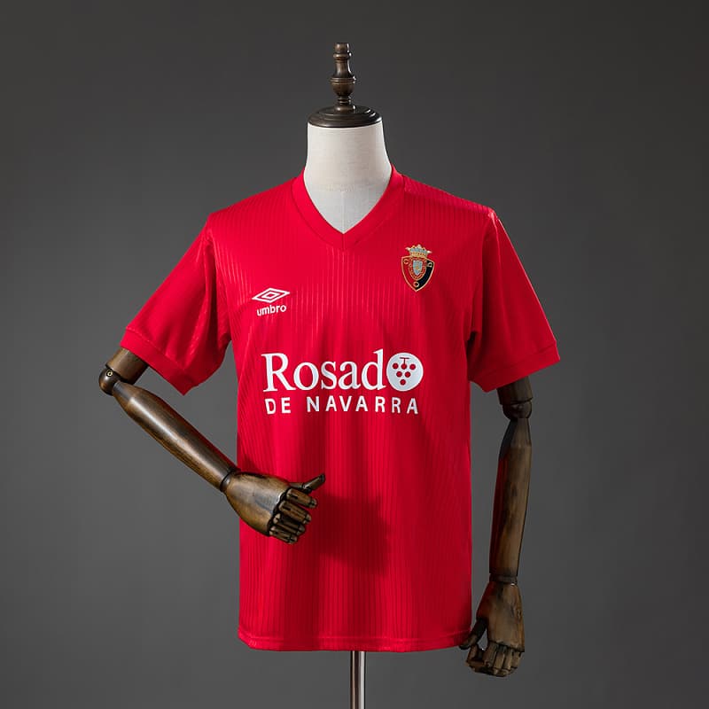 Osasuna Home Retro Jersey 1987/88