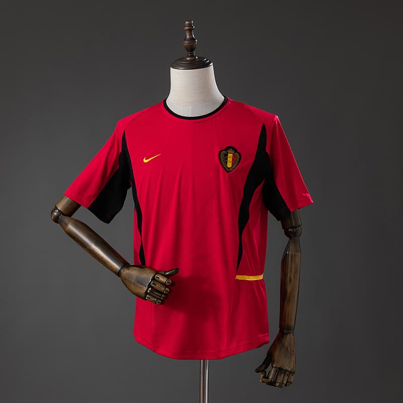 Belgium Home Jersey 2002