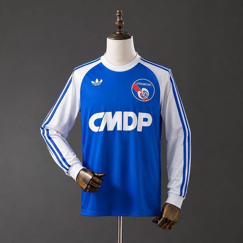 Strasbourg Home Long Sleeve Jersey 1978/79