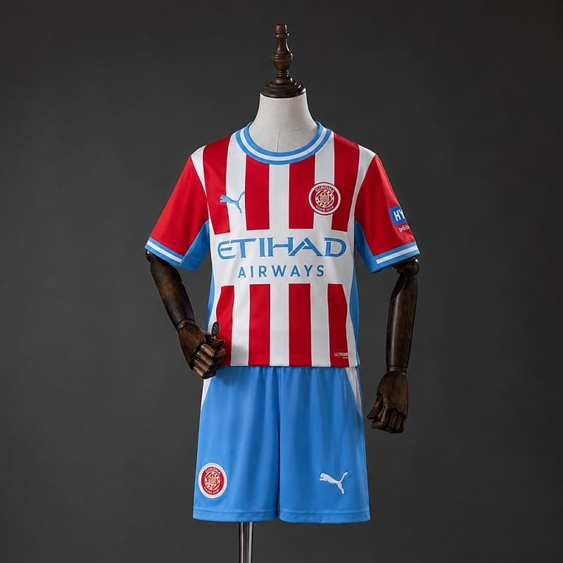 Girona Home Kids Jersey 2026/27