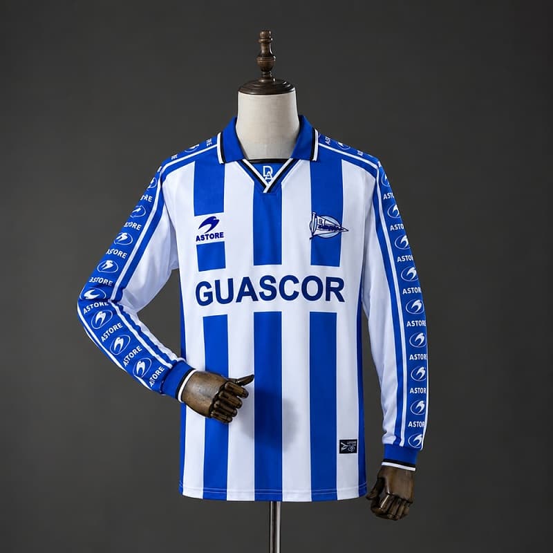 Deportivo Alaves Home Long Sleeve Jersey 1998/99