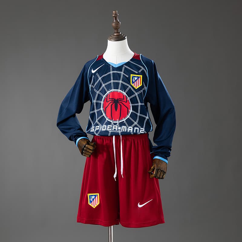 Atletico Madrid Spider-Man Concept Kit Kids 2004/05