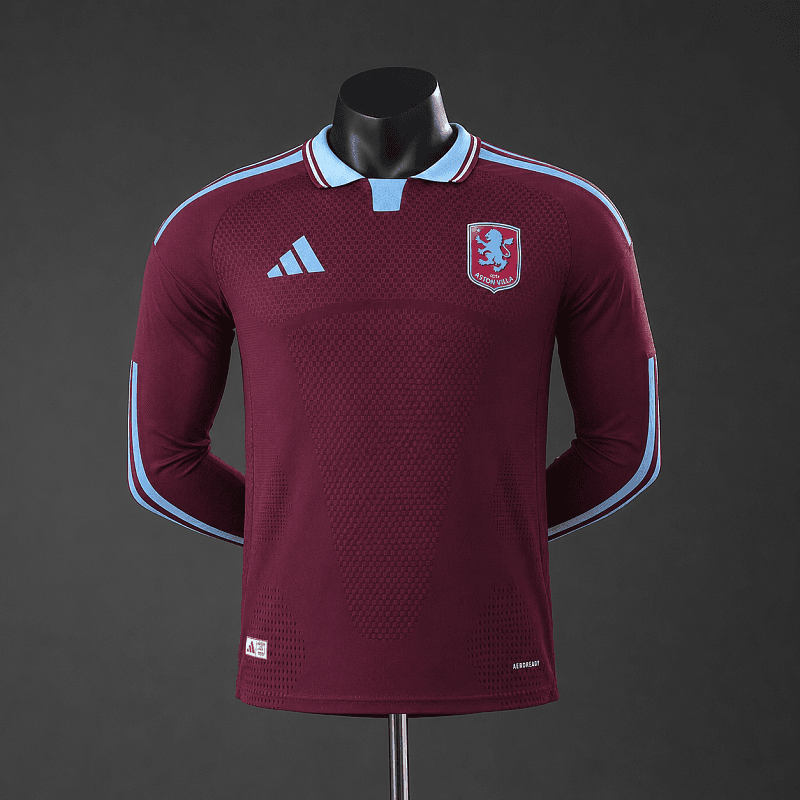 Aston Villa Home Long Sleeve Jersey 2026/27 (Player Version)