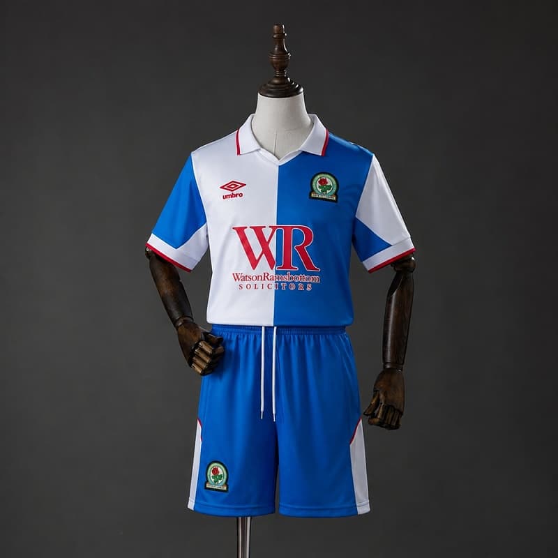 Blackburn Rovers Home Kids Kit 2026/27