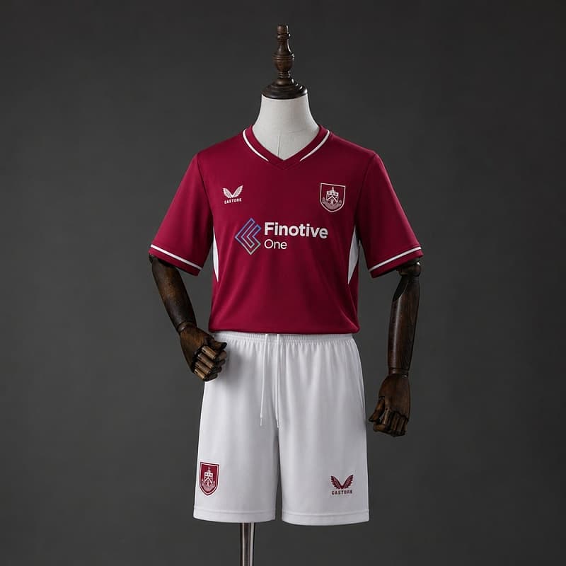 Burnley Home Kids Jersey 2026/27