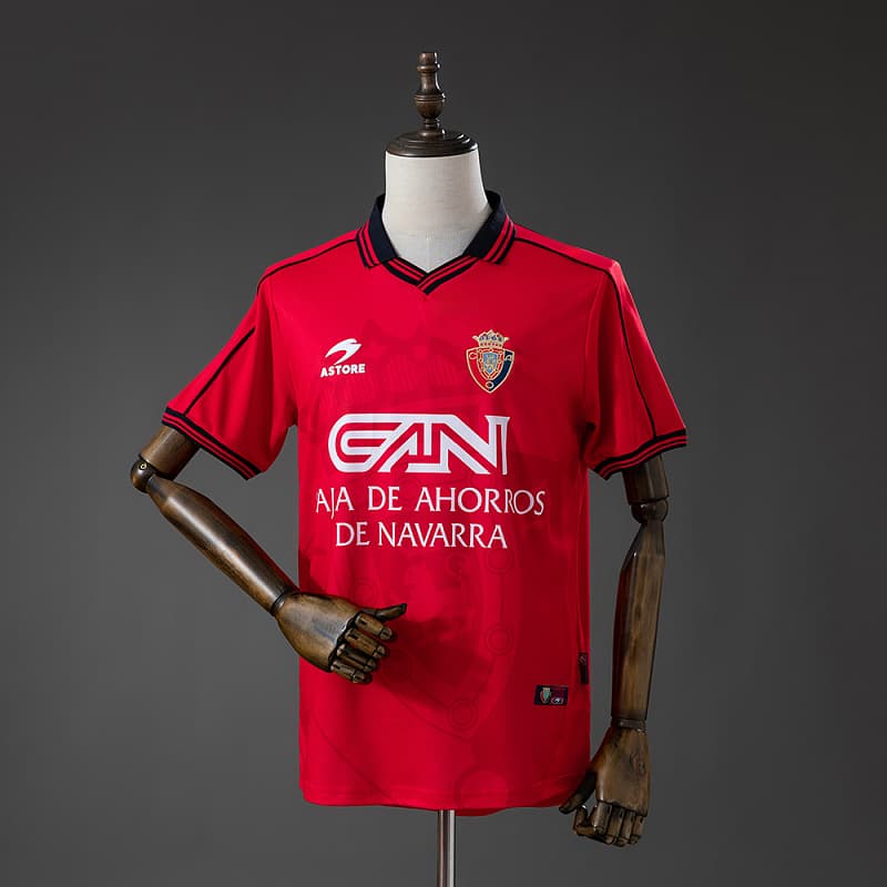 Osasuna Home Retro Jersey 1998/00