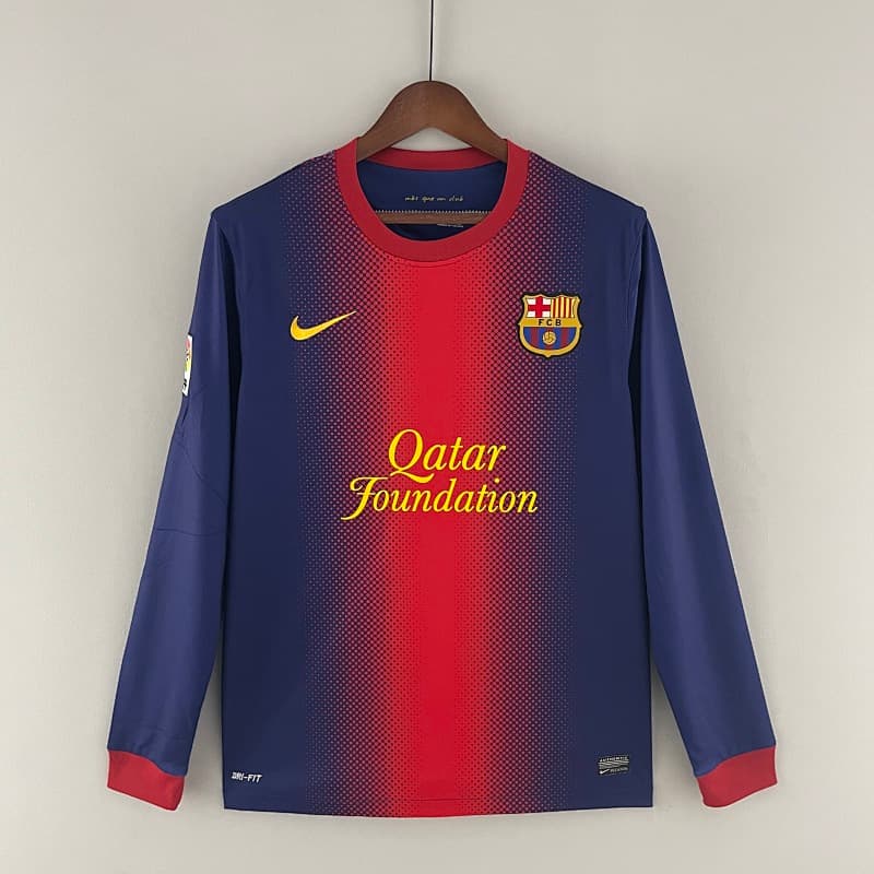Barcelona Home Long Sleeve Jersey 2012/13