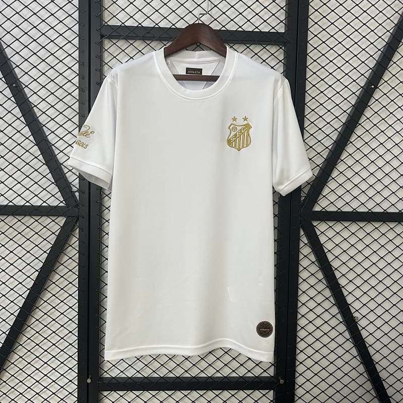 Santos FC Pelé 1.000 GOLS White Concept Kit 2025/26