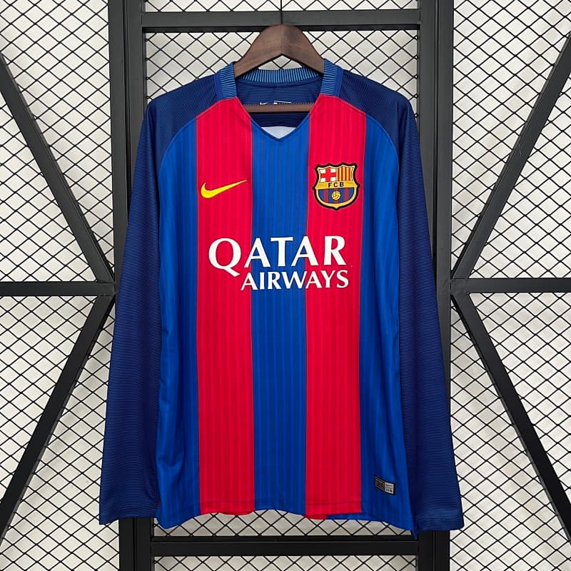 Barcelona Home Long Sleeve Jersey 2014/15
