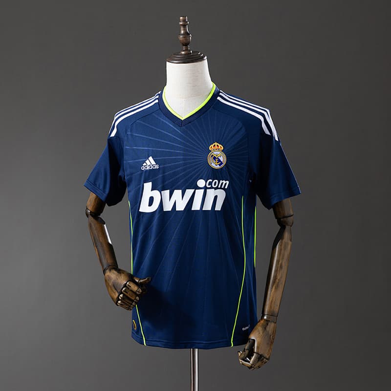 Real Madrid Away Jersey 2010/11 - Blue/White/Yellow