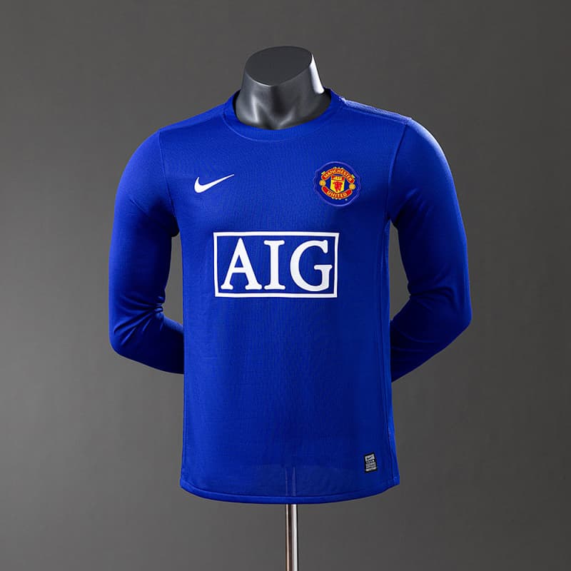 Manchester United Third Long Sleeve Jersey 2008/09 (Player Version)