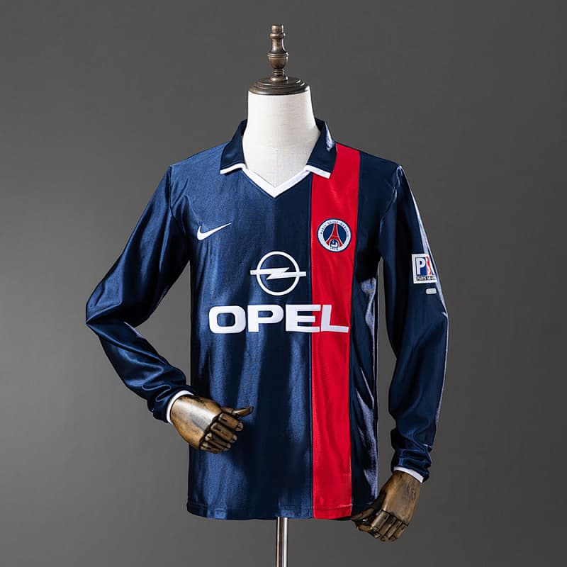 Paris Saint-Germain Home Long Sleeve Jersey 2001/02