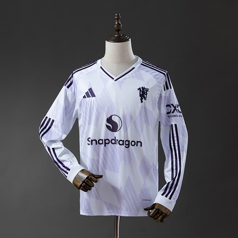 Manchester United Away Long Sleeve Jersey 2025/26