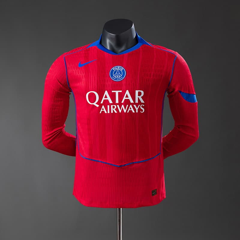 Paris Saint-Germain Third Long Sleeve Jersey 2025/26 (Player Version)