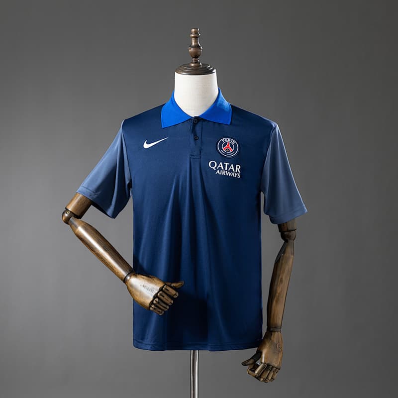 Paris Saint-Germain Polo 2025/26 - Dark Blue/Blue