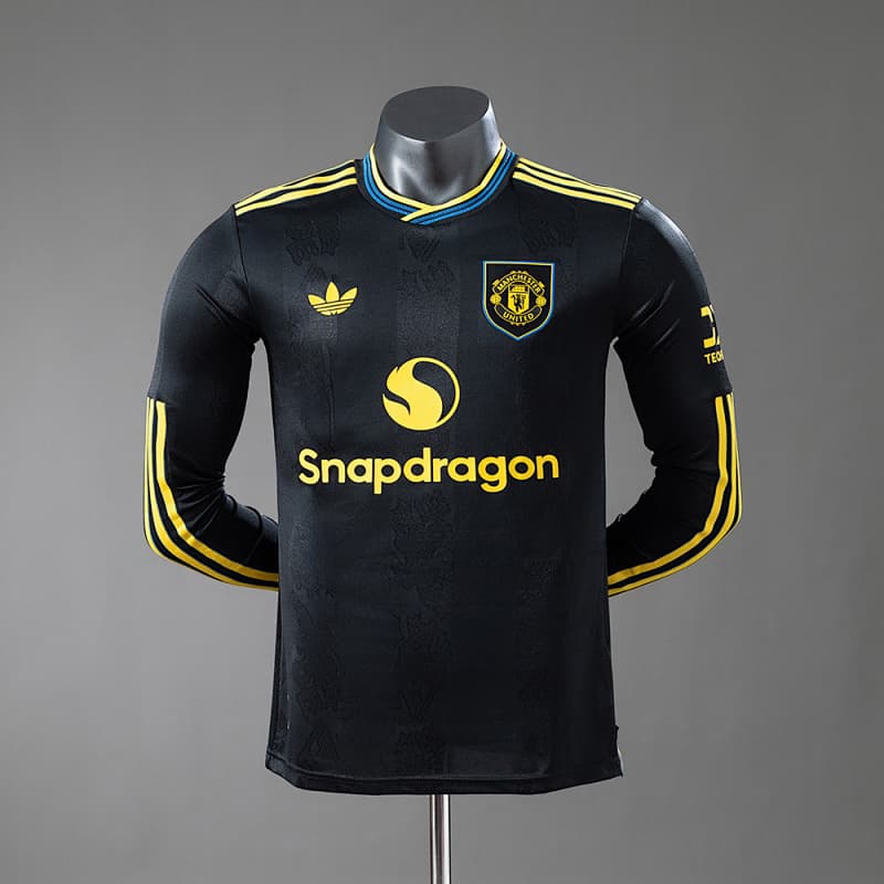 Manchester United Third Long Sleeve Jersey 2025/26 (Player Version)