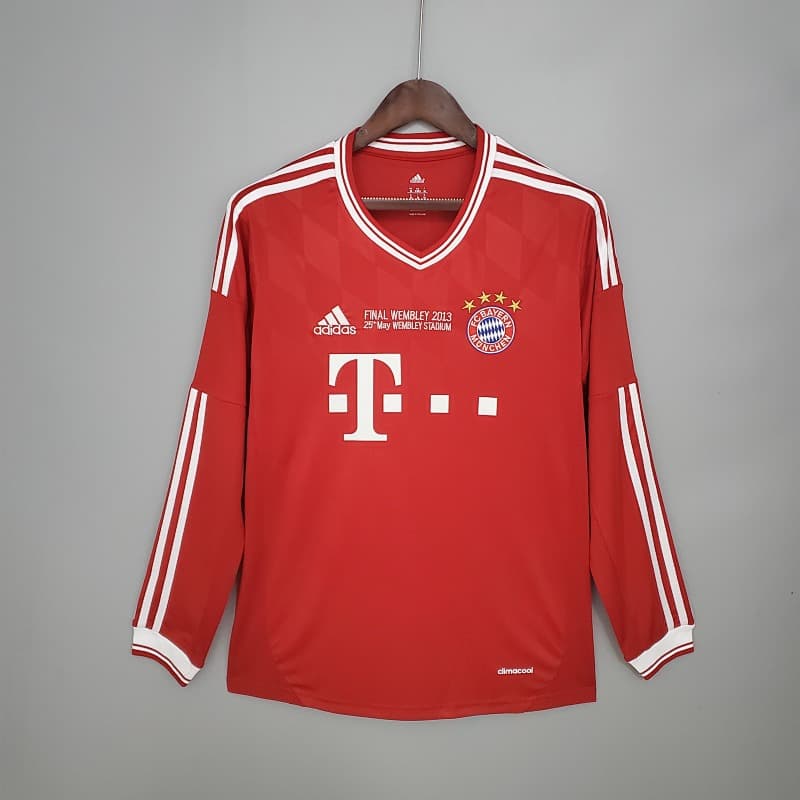 Bayern Munich Home Long Sleeve Jersey 2012/13