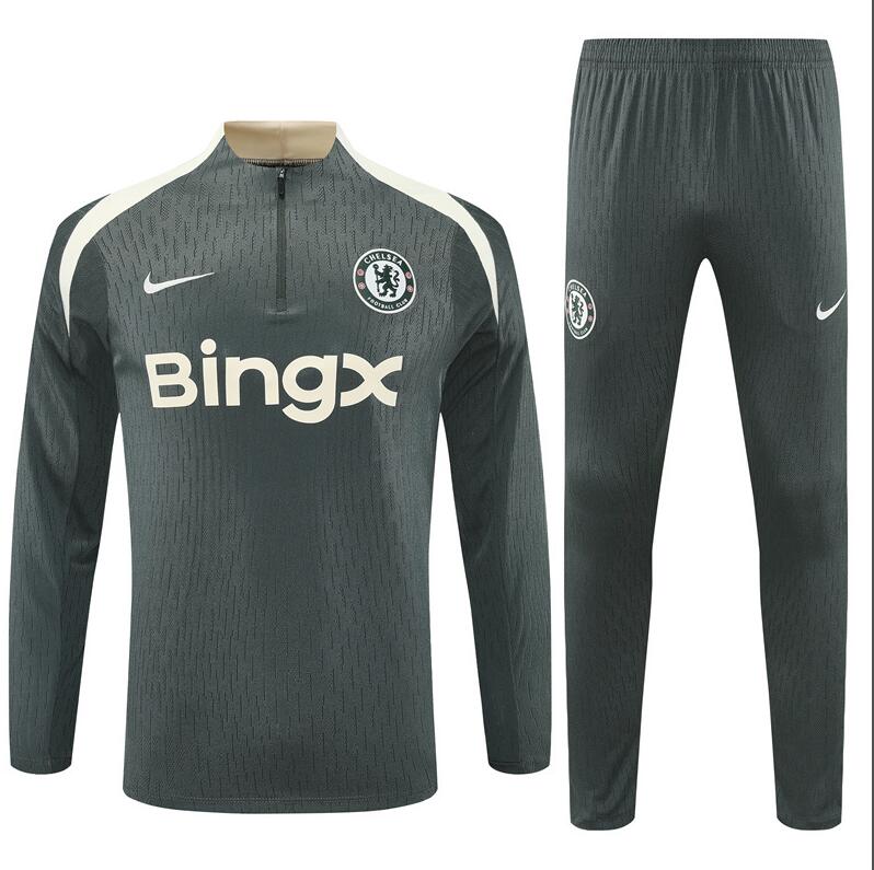 Chelsea 25/26 - Tracksuit (Army Green)
