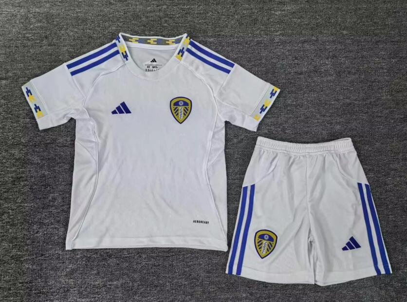 Leeds United 25/26 - Home Kids Kit