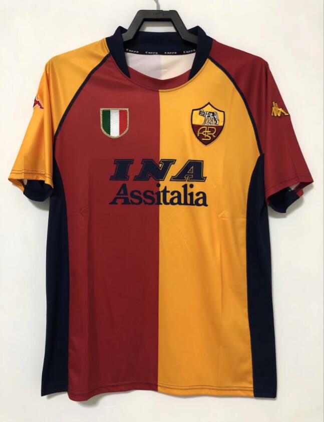 AS Roma 2000-01 Retro - Home
