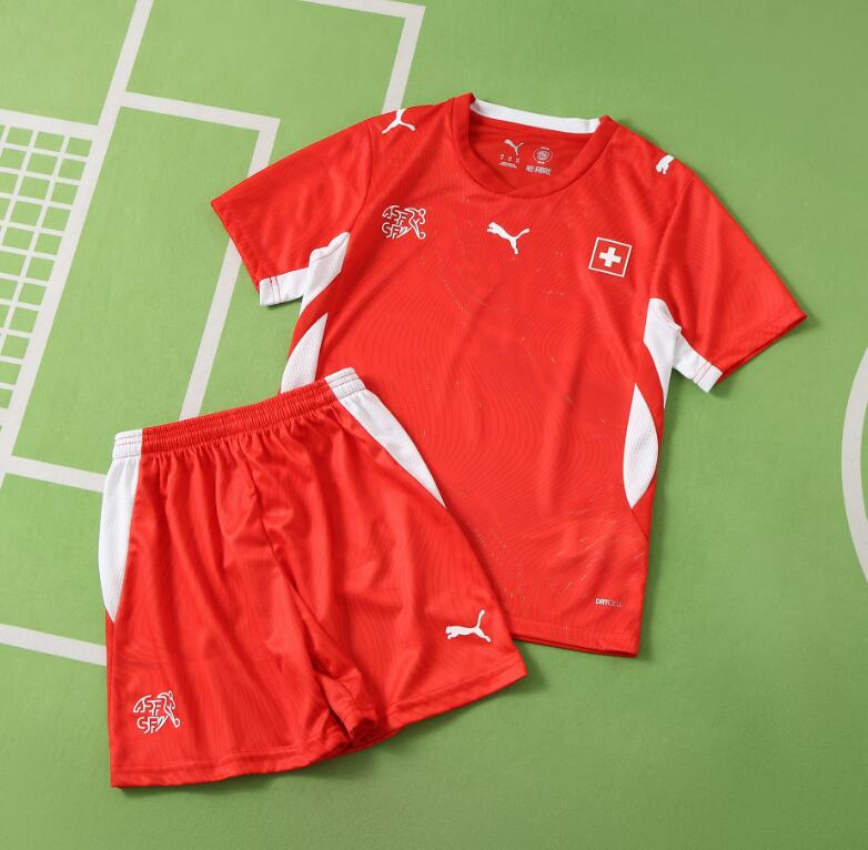Switzerland 2026 World Cup - Home Kids Kit