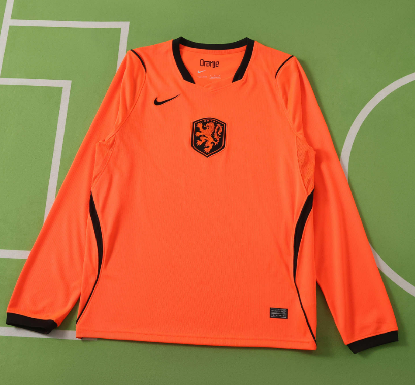 Netherlands 2026 World Cup - Home Long Sleeves (Fan)