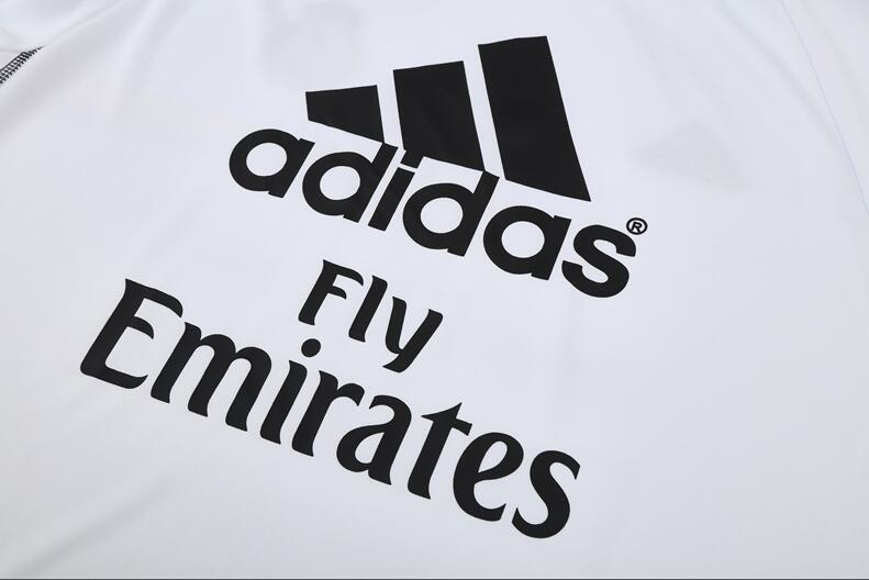 Real Madrid 2013-14 - Tracksuit (White, Half-Zip)