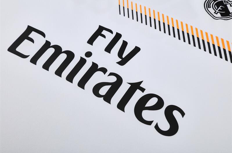 Real Madrid 2013-14 - Tracksuit (White, Half-Zip)