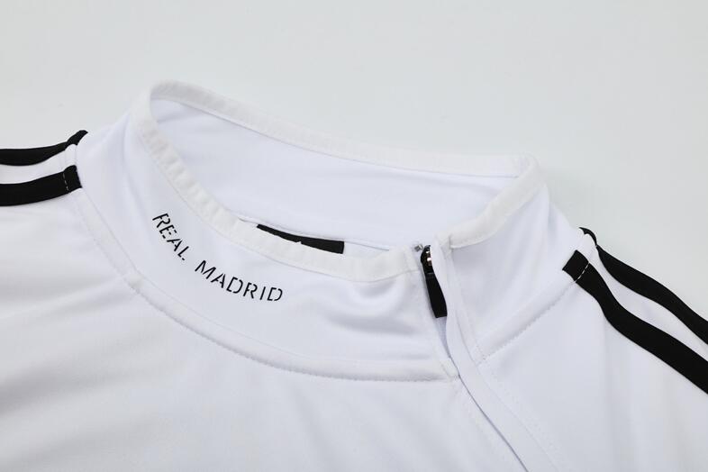 Real Madrid 2013-14 - Tracksuit (White, Half-Zip)